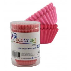 Cup Cake Cases Pinks Assorted (38x21mm)