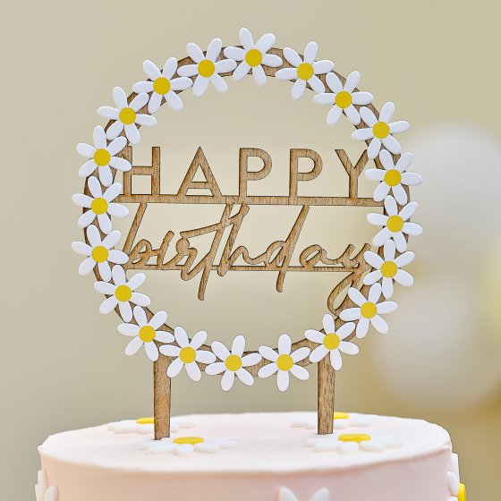 DITSY DAISY CAKE OTHER TOPPER