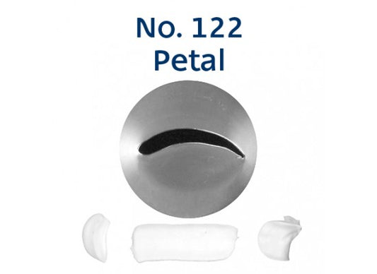 No.122 PETAL MEDIUM S/S PIPING TIP