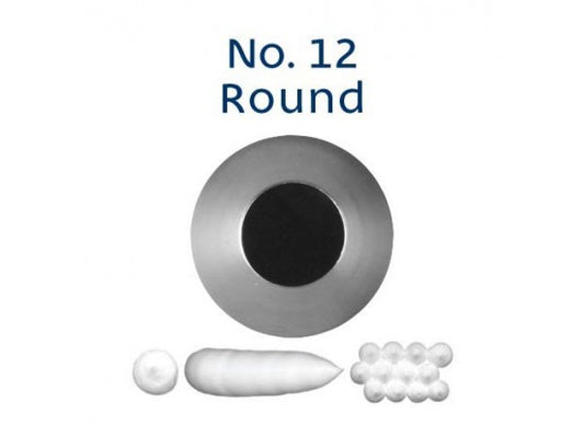 No.12 ROUND STANDARD S/S PIPING TIP