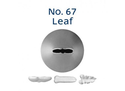 No. 67 LEAF STANDARD S/S PIPING TIP