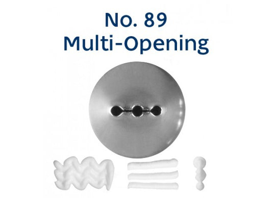 No. 89 MULTI-OPENING STANDARD S/S PIPING TIP