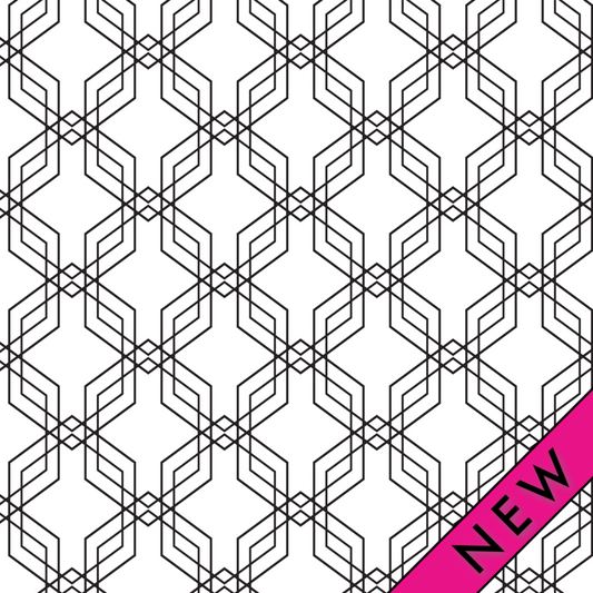 CAKING IT UP Mesh Stencil – Argyle