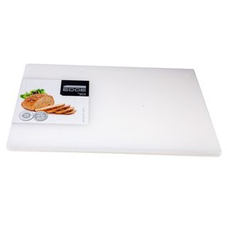 EDGE POLY CUTTING BOARD WHITE 30X45X1.3 KITCHEN