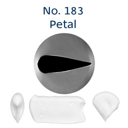 No.183 PETAL MEDIUM S/S PIPING TIP