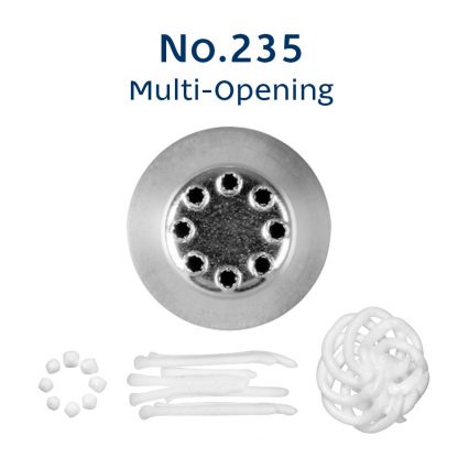 No.235 MULTI-OPENING STANDARD S/S PIPING TIP