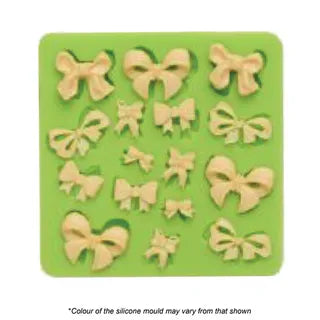 MINI BOWS FONDANT SILICONE MOULD