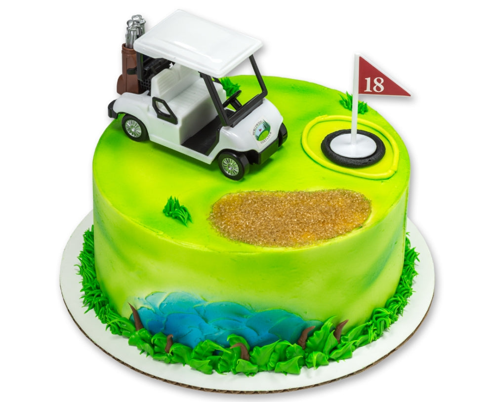 HEADING FOR THE GREEN - GOLF - CAKE OTHER TOPPER