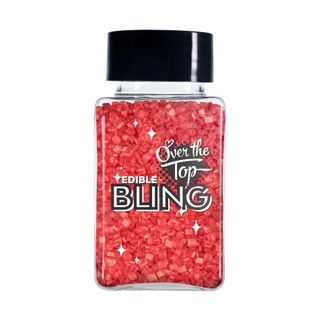 OTT BLING SANDING SUGAR - RED 80G